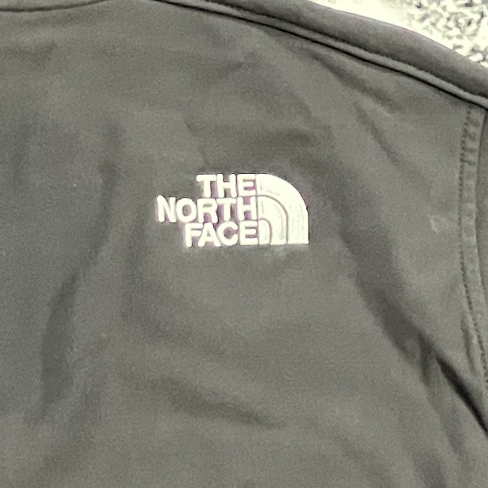 The North Face Softshell Jacket Womens Black Hooded Full Zip Lightweight - Picture 6 of 10